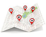 Sat Nav points of interest